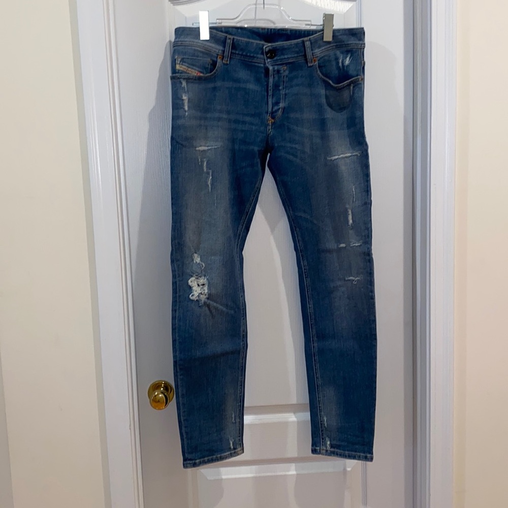 Diesel men’s slim/skinny Jean W34 L30, stretch